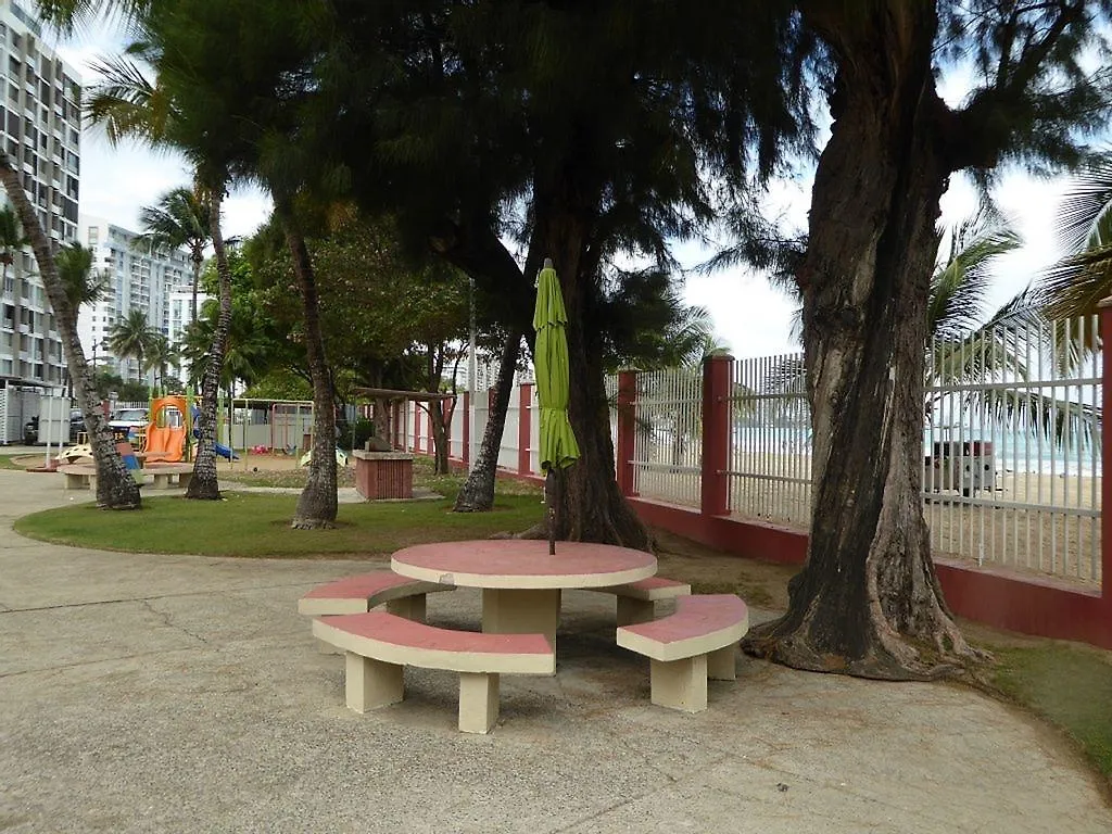 Beach Front At Coral Beach Condos San Juan Puerto Rico